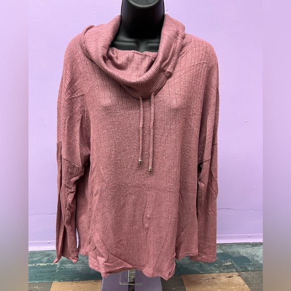 BCX Cowl Neck Knit Sweater - Picture 1 of 7